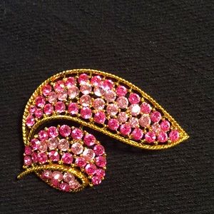 Light and darker pink stones. Like brand new.